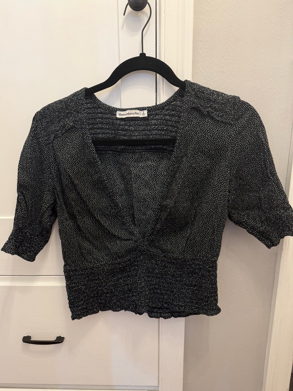 Abercrombie smocked top